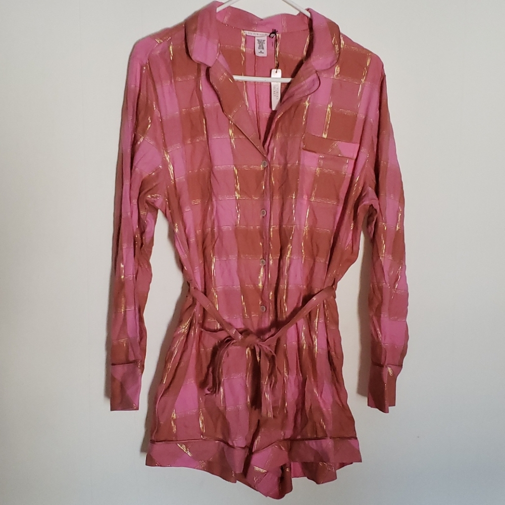 NWT Victoria's Secret Sleep Romper